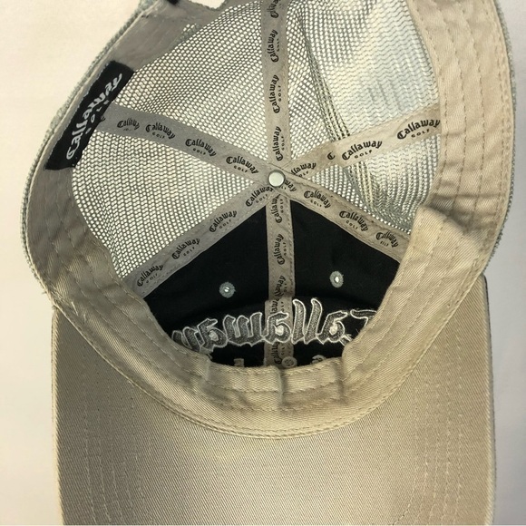 Callaway Golf Gray Mesh Trucker Baseball Hat - Picture 4 of 4